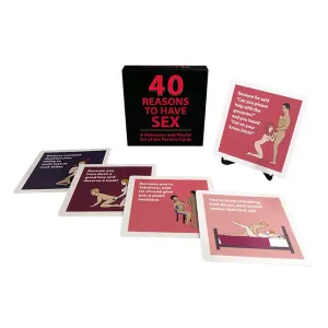 40 Reasons to Have Sex Card Game by Kheper Games