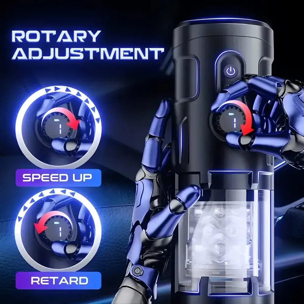 5 Rotating Telescopic Modes 5 Vibration Automatic Masturbator
