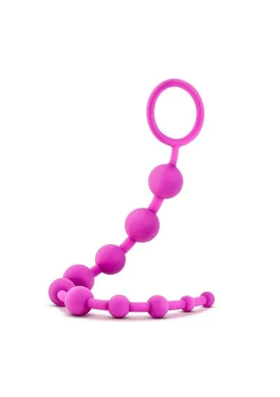 Blush Luxe Pink Silicone 10 Beads