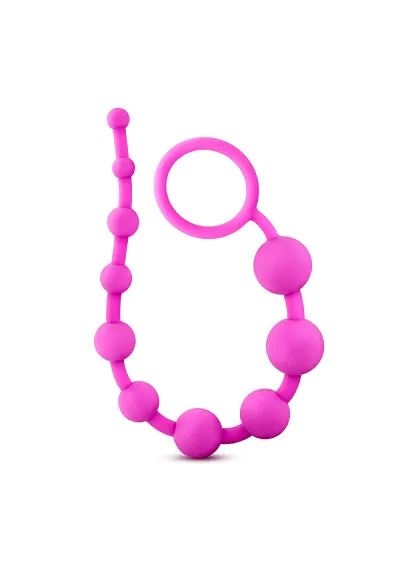 Blush Luxe Pink Silicone 10 Beads