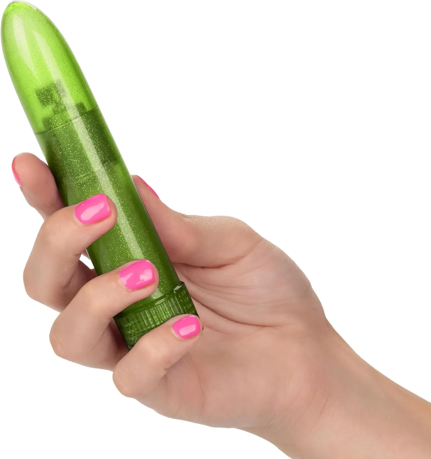 Calexotics Shane's World Sparkle Vibe Green Vibrator