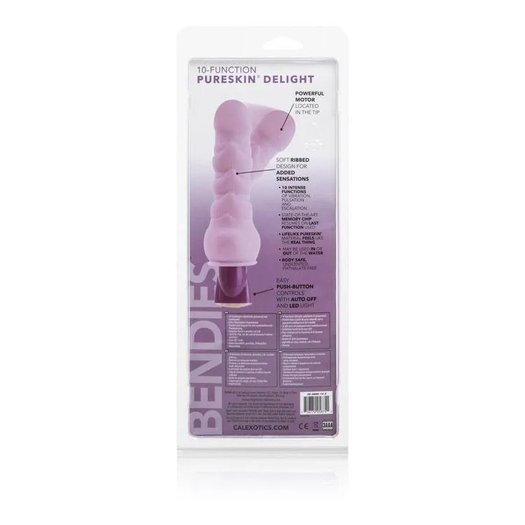 California Exotics - 10-Function Pure Bendie Vibrator (violet)