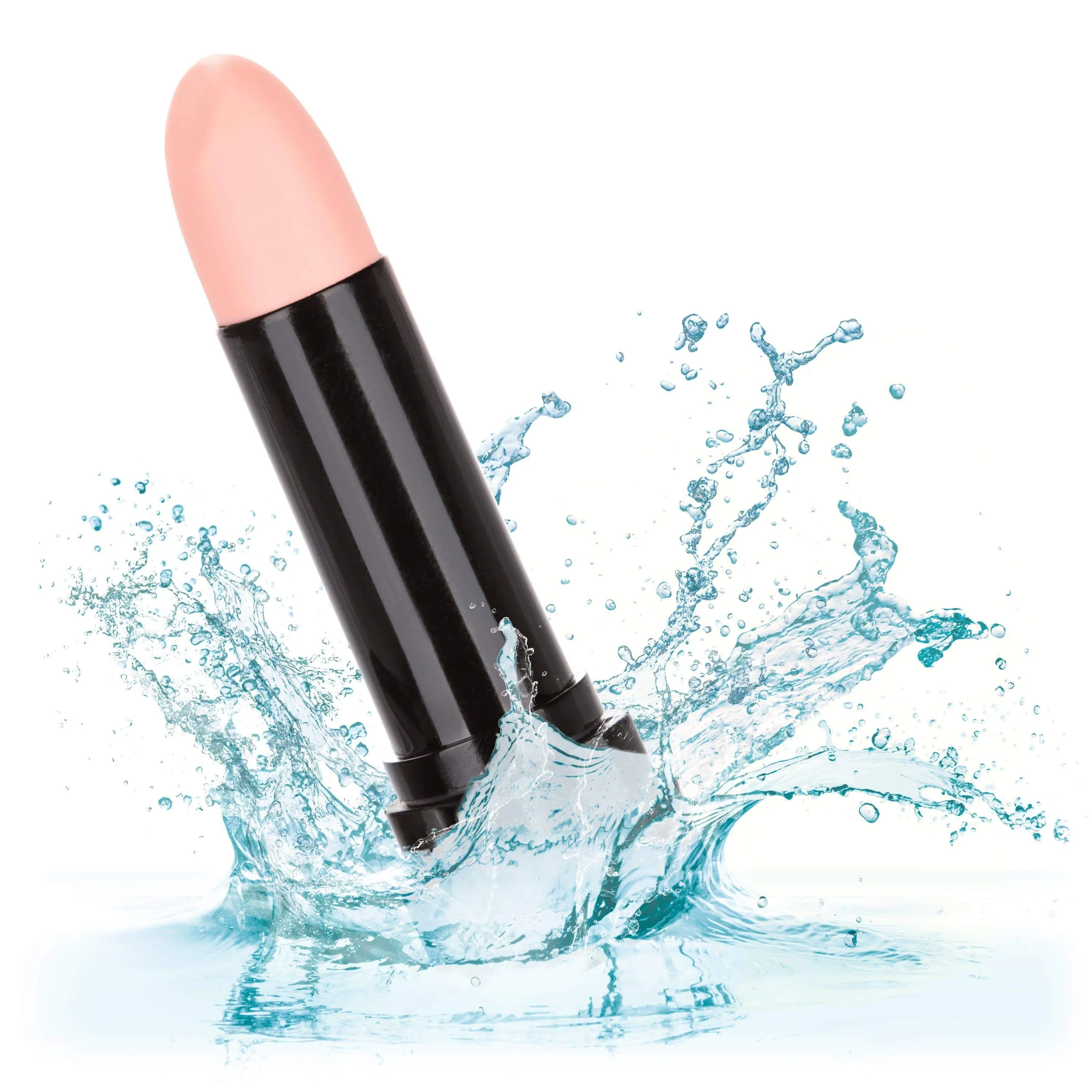 California Exotics - Hide and Play Wireless Discreet Lipstick Vibrator (Black)