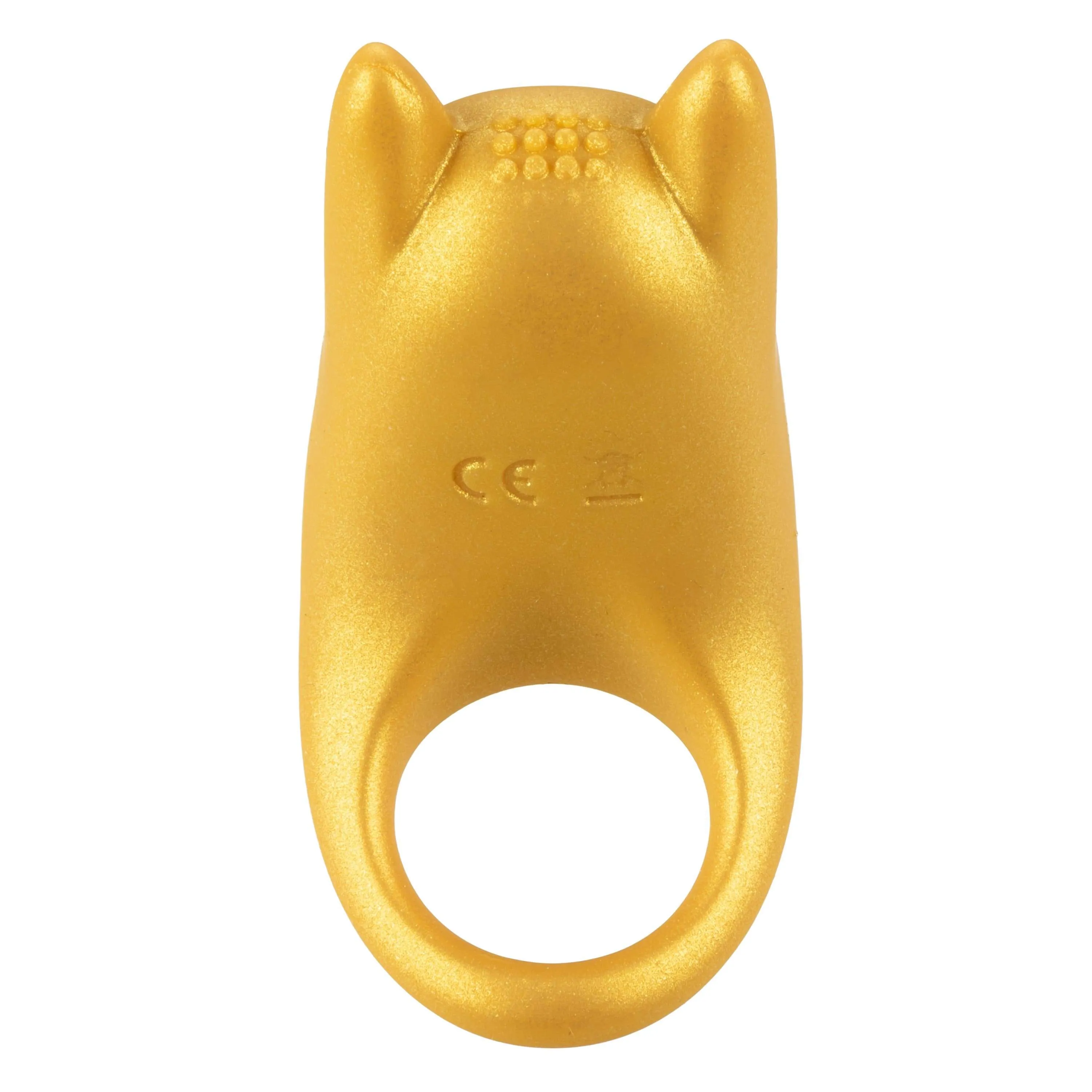 California Exotics - Naughty Bits Horny AF Vibrating Cock Ring (Yellow)