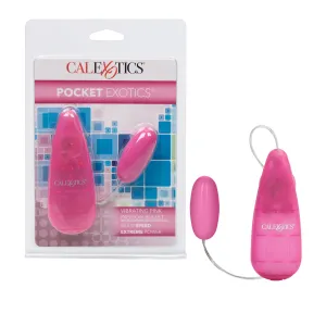 California Exotics - Pocket Exotics Vibrating Pink Passion Bullet Vibrator (Pink)