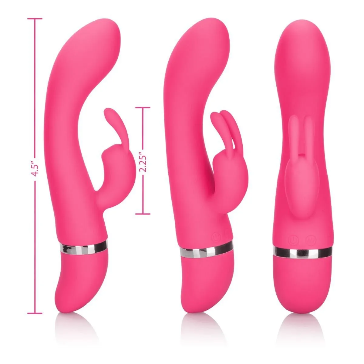 California Exotics - Utopia Bunny Massager (Pink)