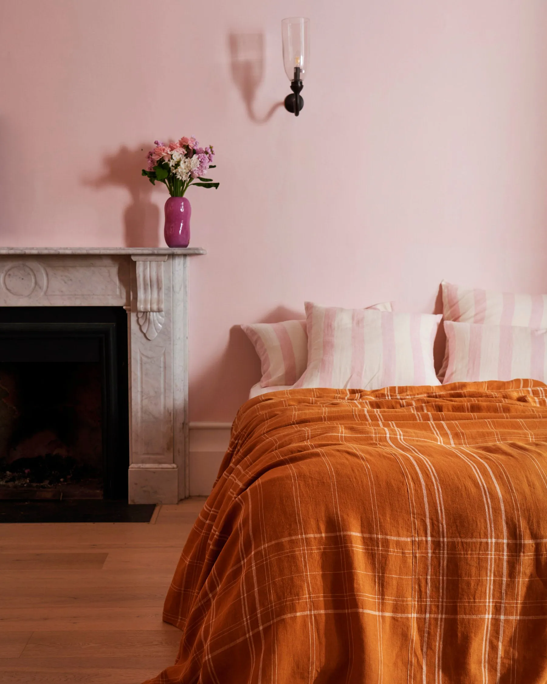 Candy Stripe Linen European Pillowcases
