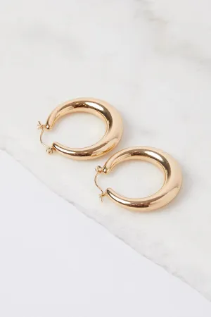 Chunky Hoop Earrings