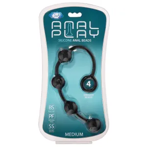 Cloud 9 Silicone Anal Bead Medium Black