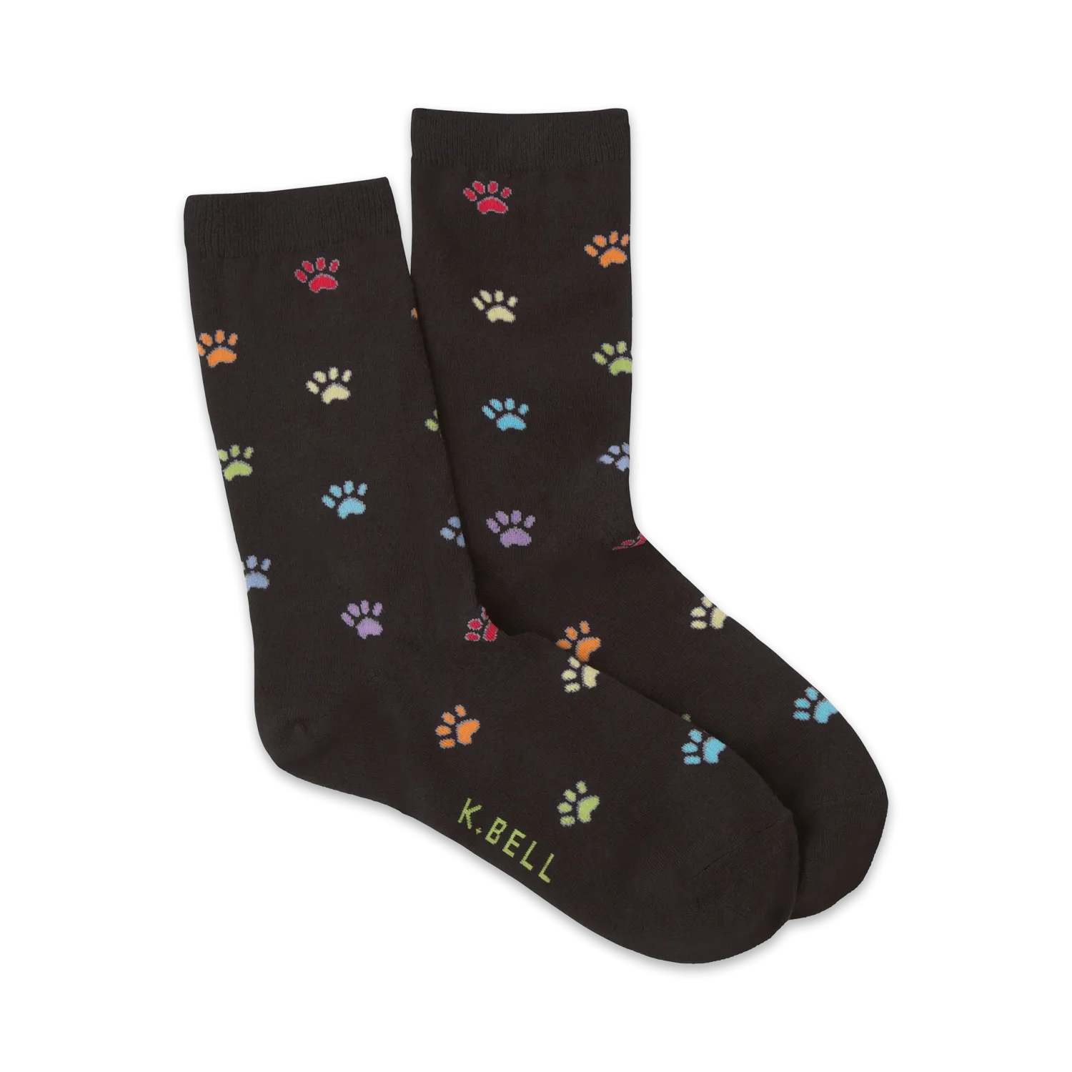Colorful Paw Prints