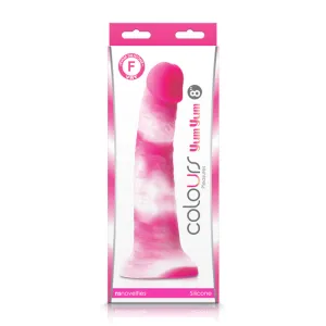 Colours - Pleasures - Yum Yum 8 In. Dildo - Pink