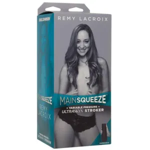 Doc Johnson - Main Squeeze Ultraskyn Remy LaCroix Pussy Masturbator (Beige)