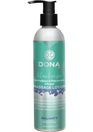 Dona Massage Lotion Sinful Spring 8oz