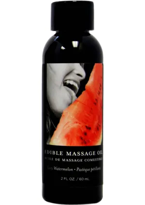 Edible Massage Oil Watermelon 2oz