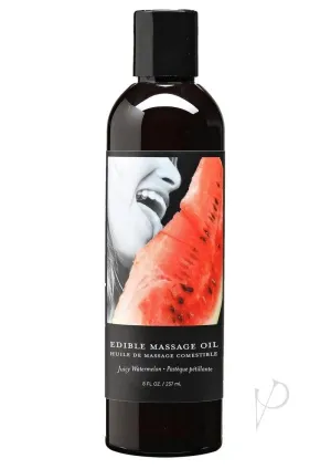 Edible Massage Oil Watermelon 8oz