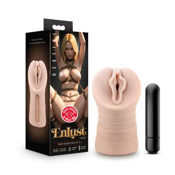 Enlust Destini Masturbator by Blush Novelties