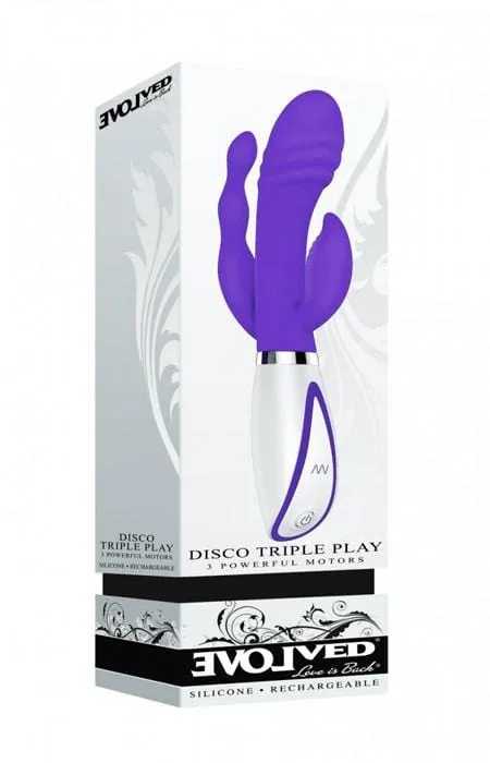 Evolved Disco Triple Play Vibrator