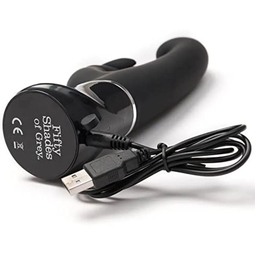 Fifty Shades of Grey Greedy Girl G-Spot Rechargeable Rabbit Vibrator