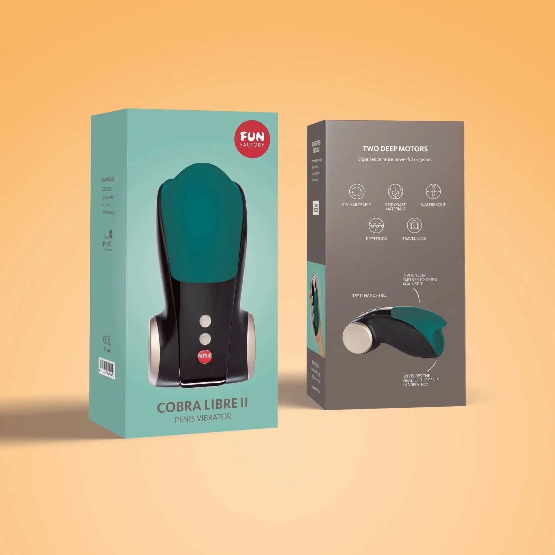 Fun Factory - Cobra Libre II Penis Vibrator Stroker Masturbator