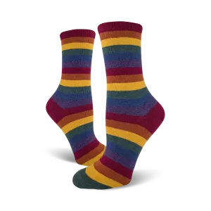 Heather Rainbow Striped