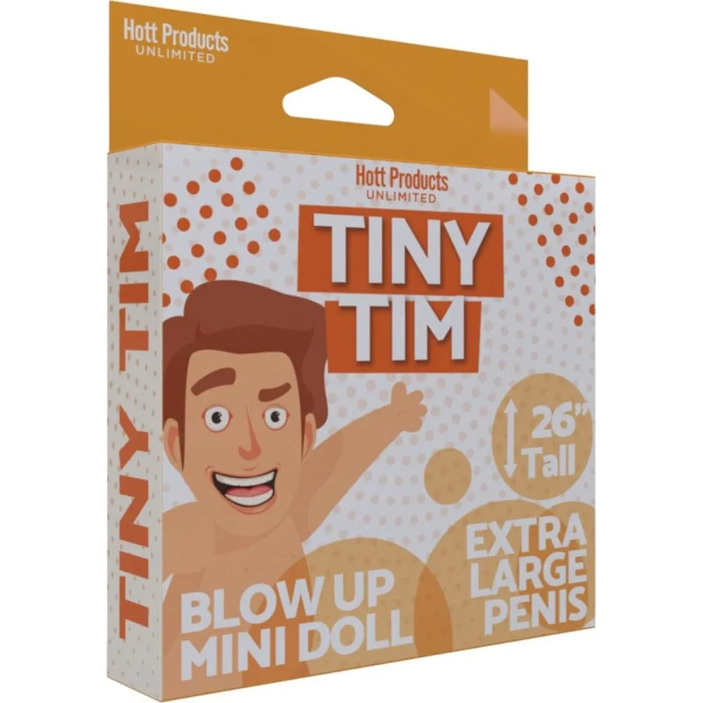 Hott Products Tiny Tim Blow Up Mini Doll