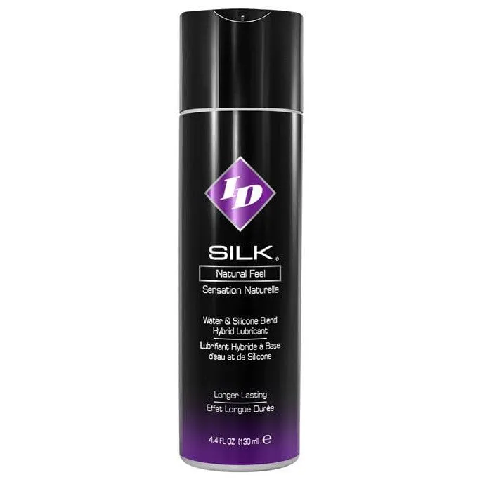 ID Lube - ID Silk Natural Feel Water Based and Silicone Hybrid Lubricant
