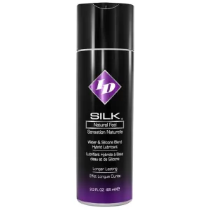 ID Lube - ID Silk Natural Feel Water Based and Silicone Hybrid Lubricant