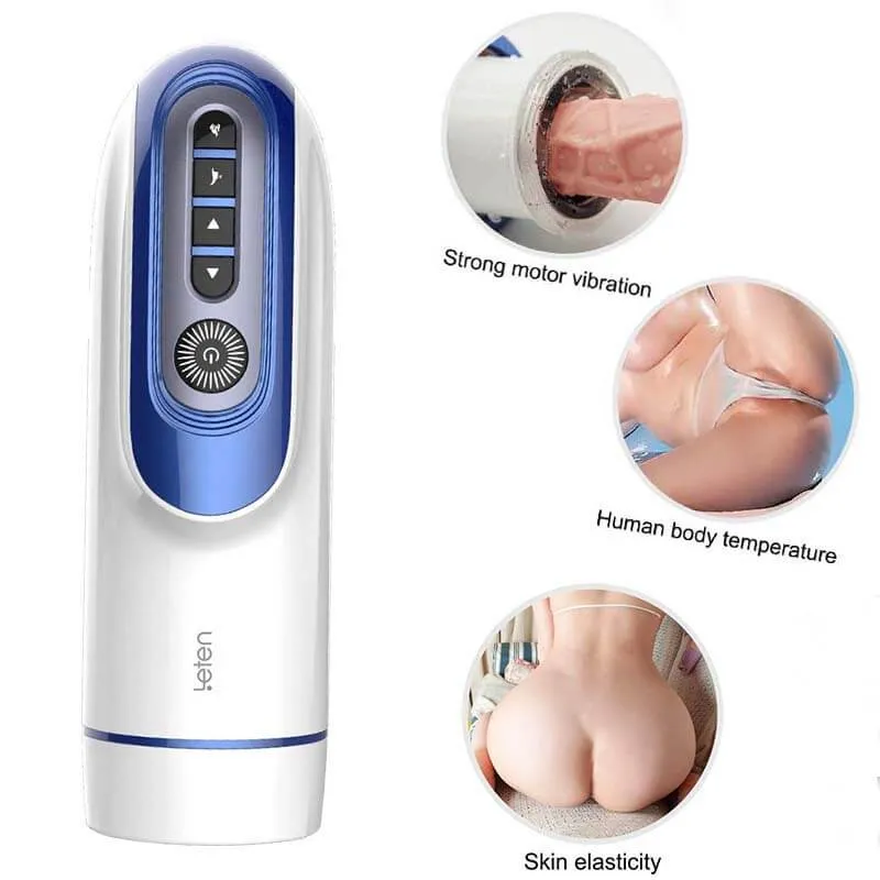 Leten Automatic Masturbator Piston Moaning Sex Toy
