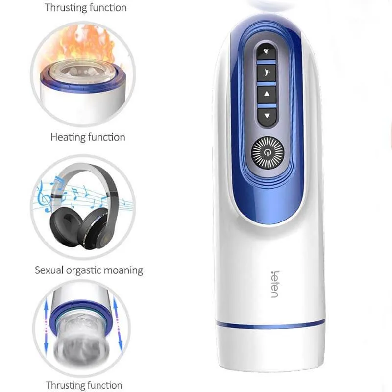 Leten Automatic Masturbator Piston Moaning Sex Toy