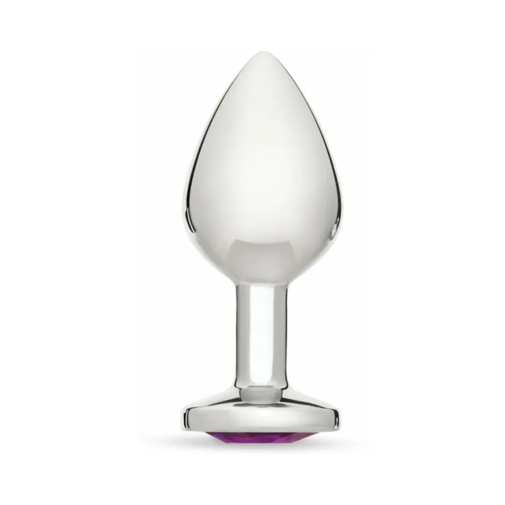 Me You Us Crystal Jewels Metal Plug Purple M