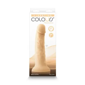 NS Novelties Colours Pleasures Smooth 7 Vibrating Dildo