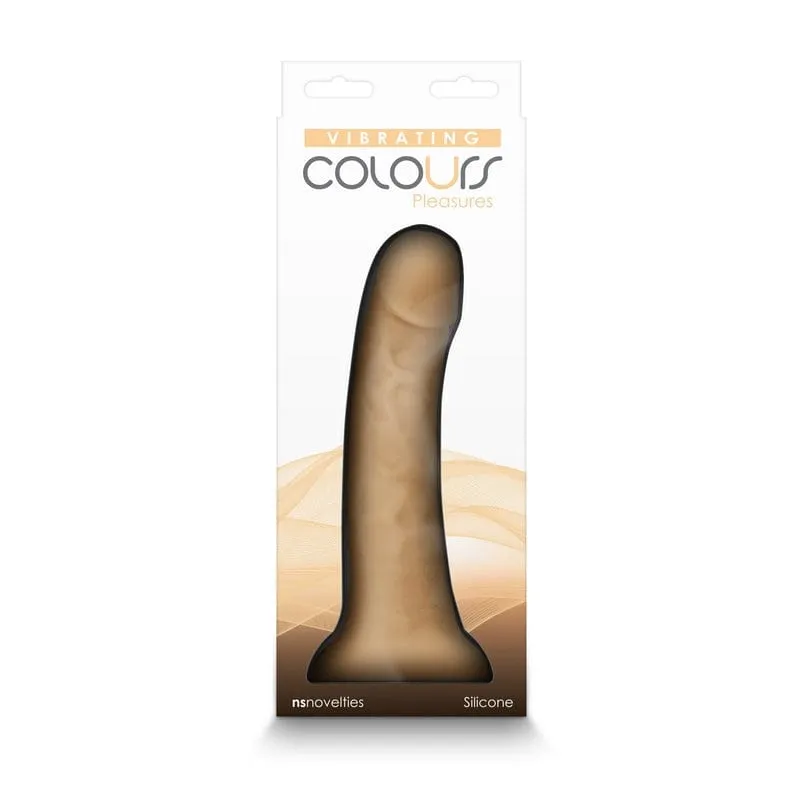 NS Novelties Colours Pleasures Smooth 7 Vibrating Dildo