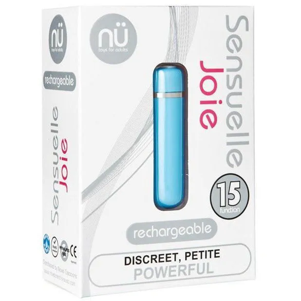 Nu Sensuelle - 15 Functions Joie Bullet Vibrator (Blue)