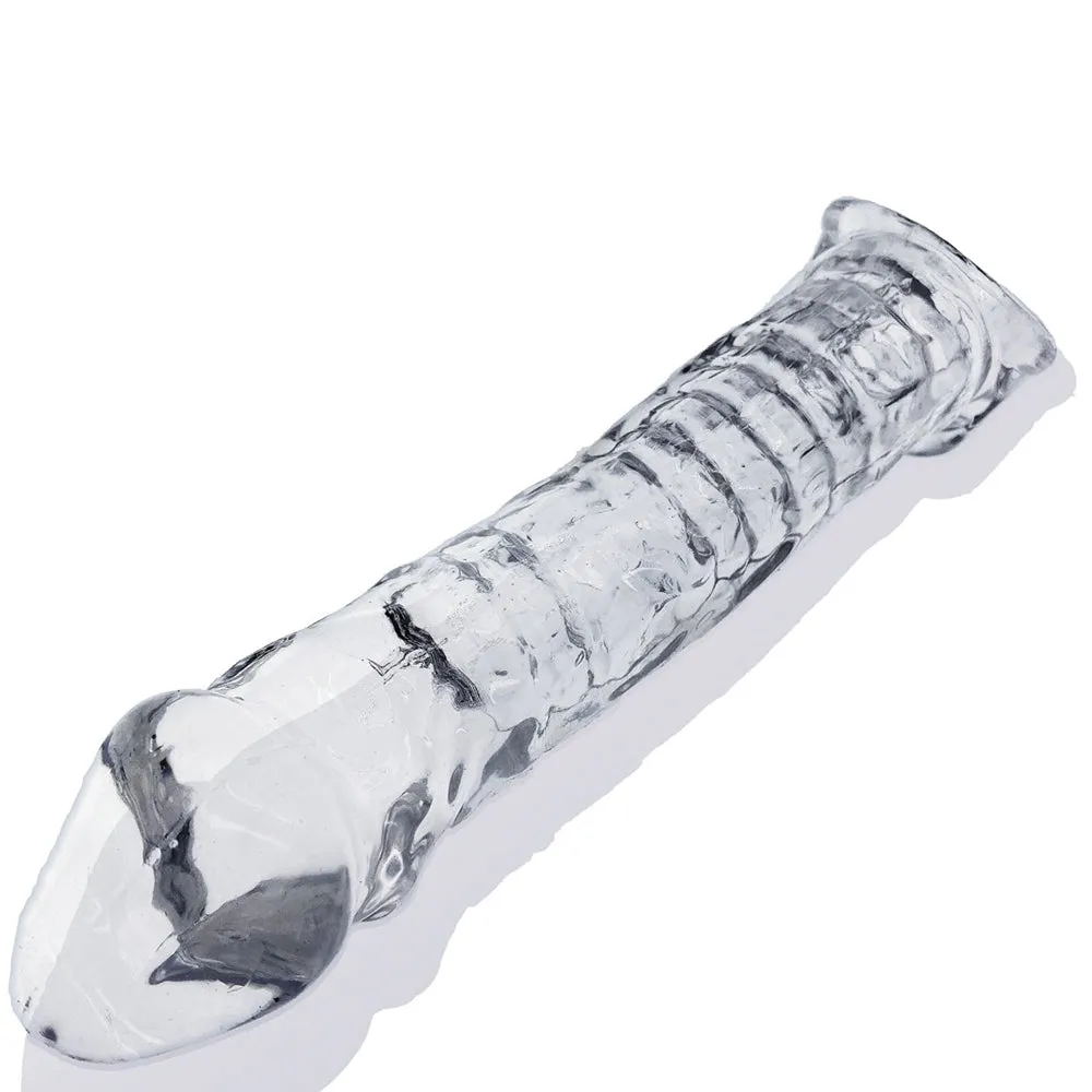 OXBALLS MUSCLE BANDIT slimmest fit cocksheath CLEAR