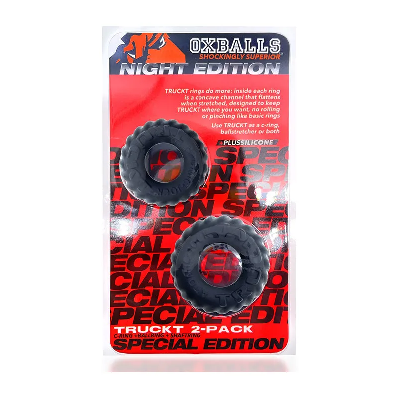 OxBalls Truckt 2-Piece Cockring Plus Silicone Special Edition Night