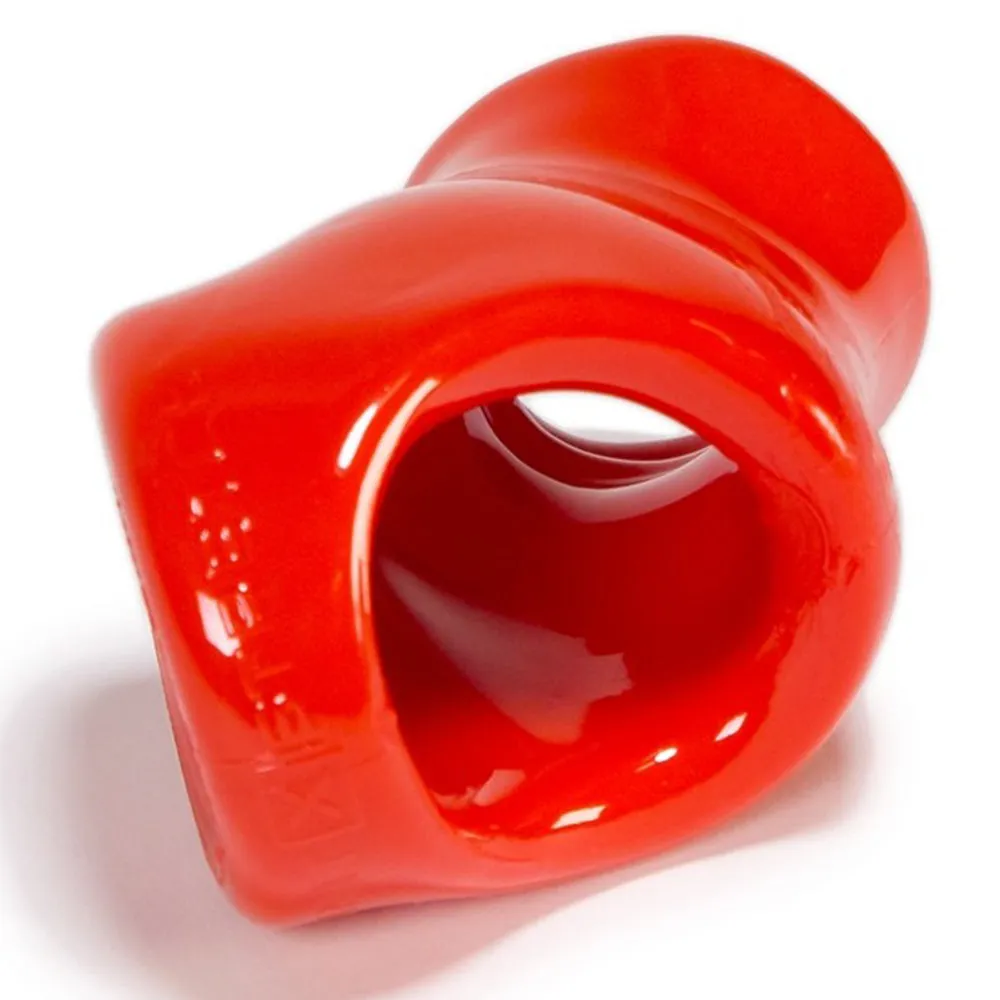 OxBalls Unit X Stretch Cocksling Cock & Ball Penis Ring Ballstretcher Red