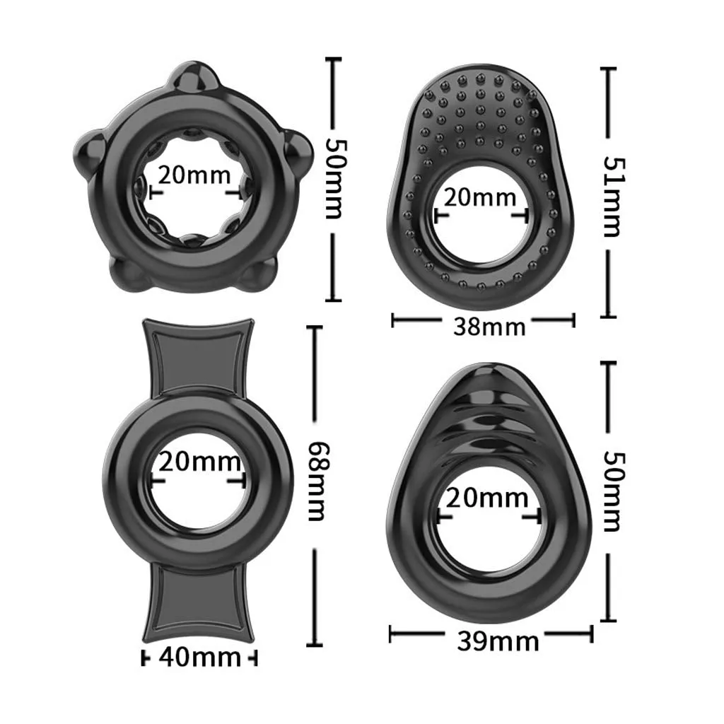 Penis Ring Delay Ejaculation For Men Foreskin Correction Sex Toy