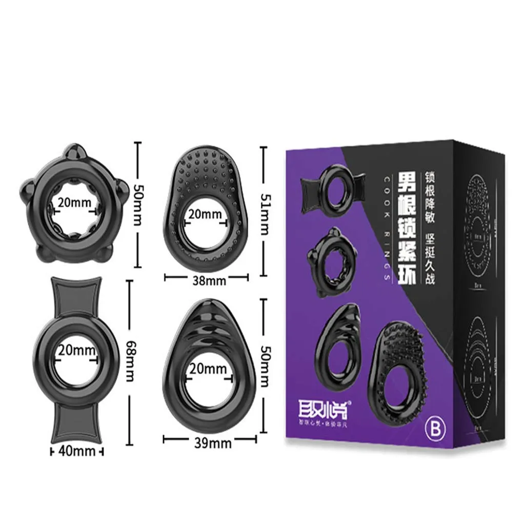 Penis Ring Delay Ejaculation For Men Foreskin Correction Sex Toy