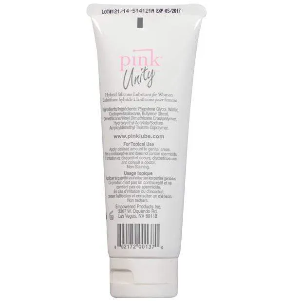 Pink - Unity Hybrid Silicone Based Lubricant for Woman