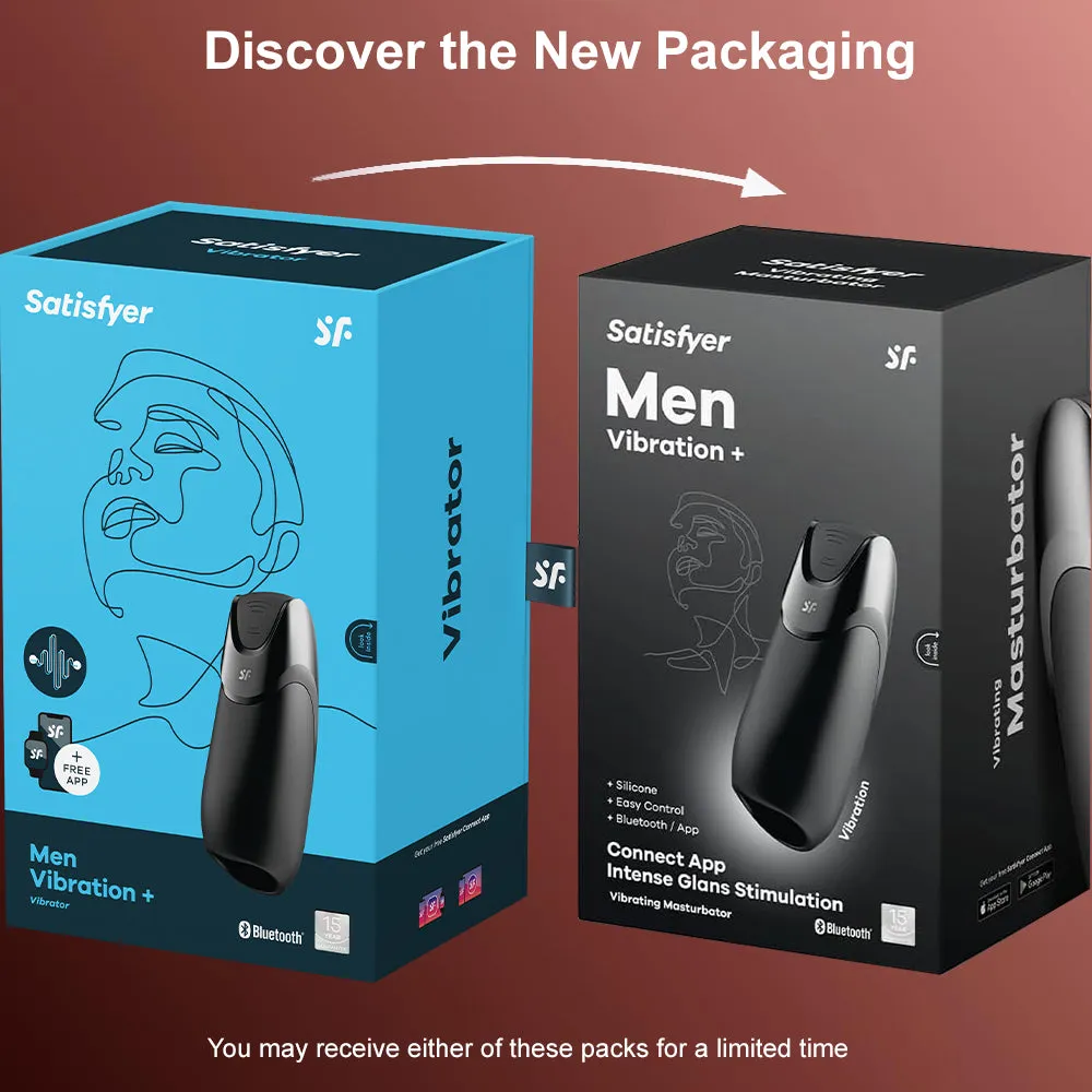 Satisfyer Men Vibration  APP Automatic Male Masturbator USB Pocket Pussy Sex Toy