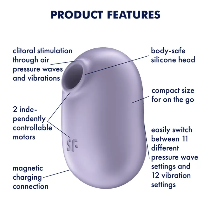 Satisfyer Pro To Go 2 Air Pulse Vibrator