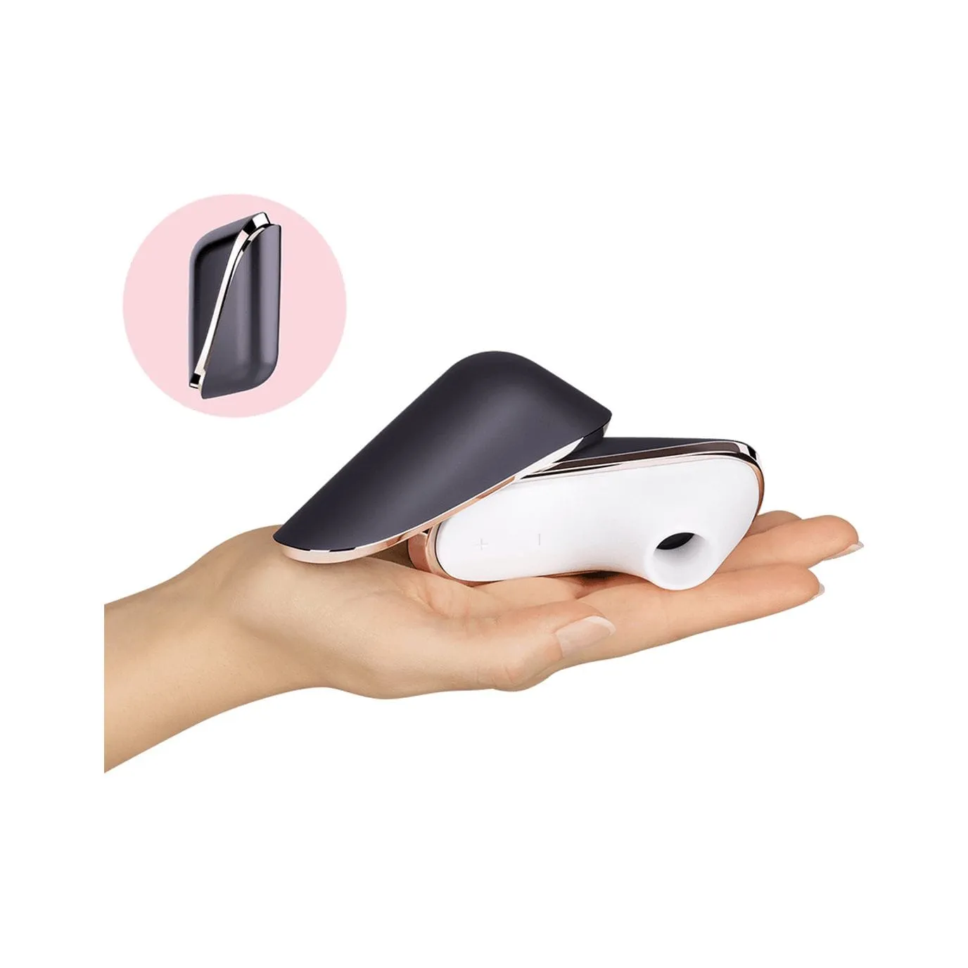 Satisfyer - Pro Traveler Clitoral Air Stimulator (White)