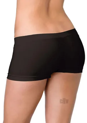 Seamless Boyshorts O/S - Black