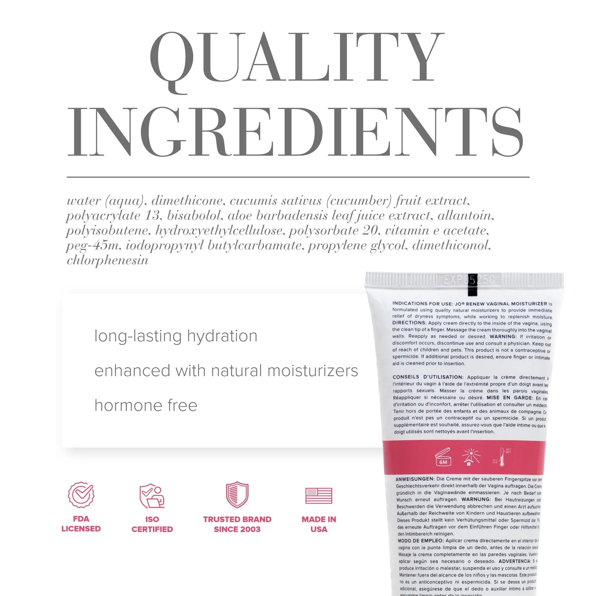 System JO - Renew Vaginal Moisturizer Original Hygiene