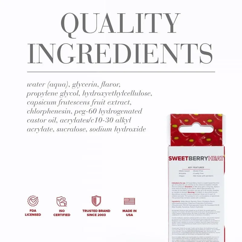 System JO Sweet Berry Heat Arousal Gel