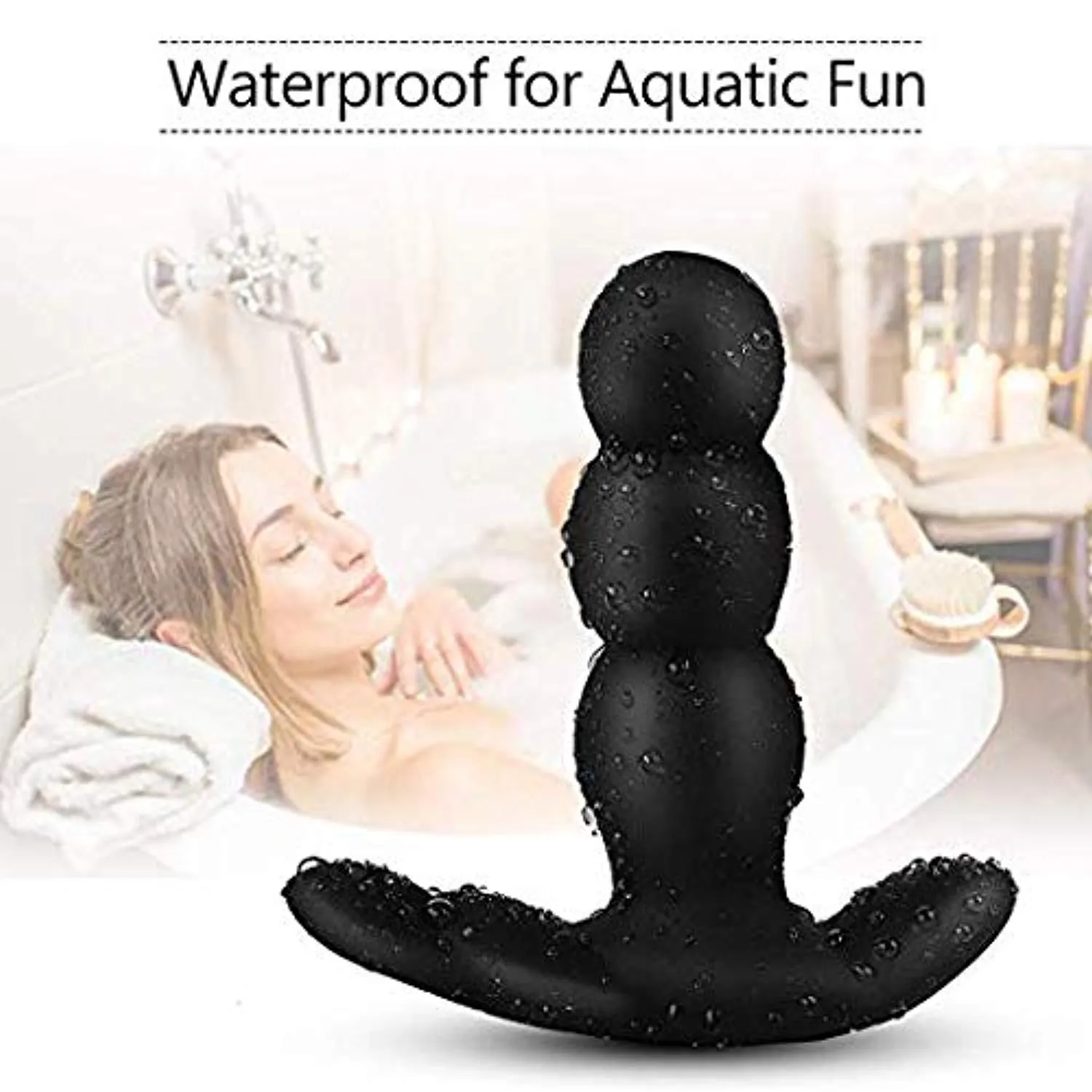 Vibrating Butt Plug Underwear Rotating Anal Beads