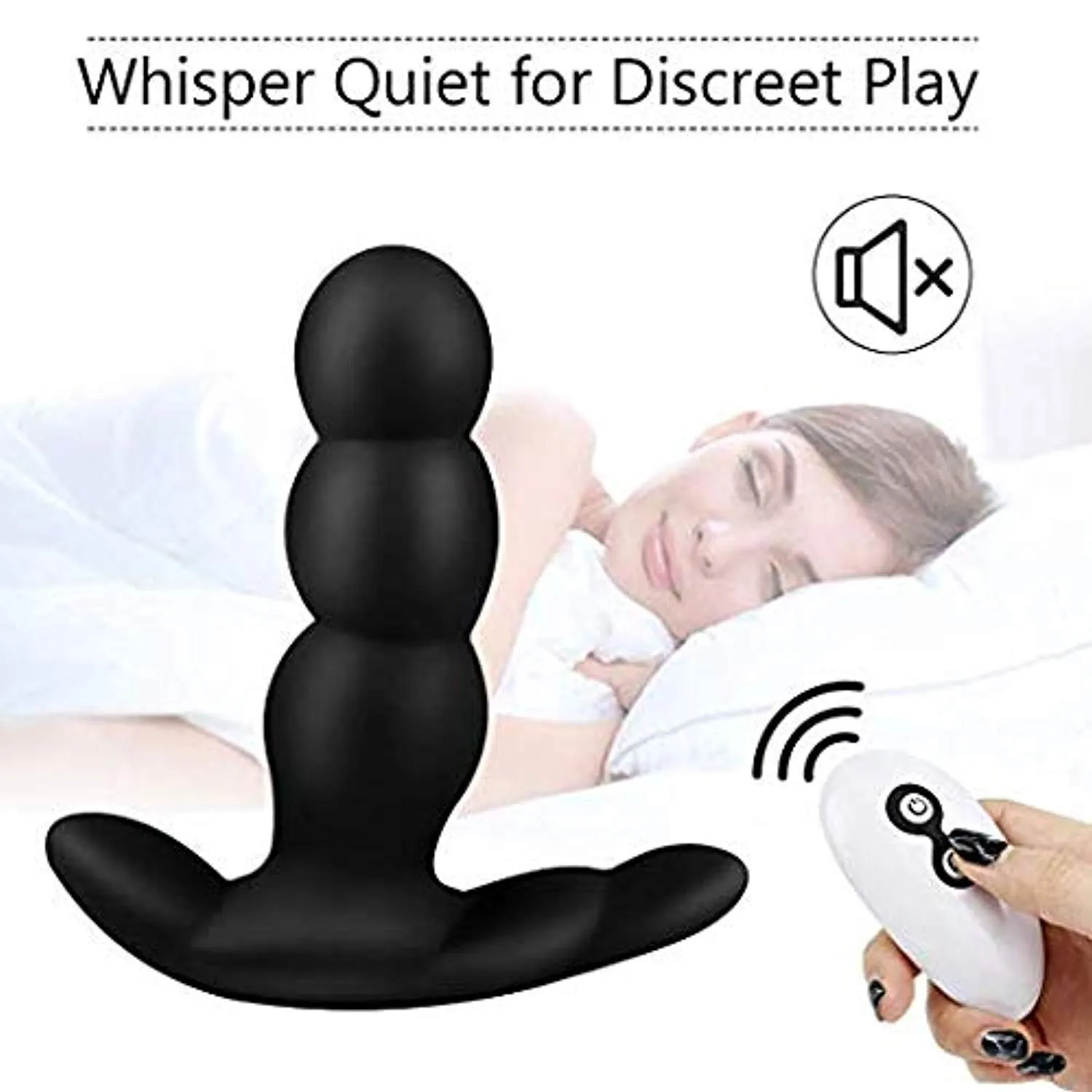 Vibrating Butt Plug Underwear Rotating Anal Beads