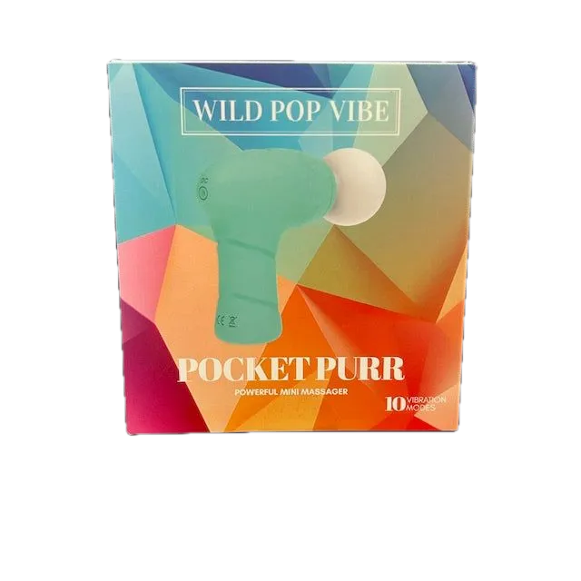 Wild Pop Pocket Purr Vibrating Massager